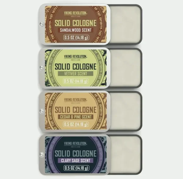 Viking Revolution 4-Pack Solid Perfume for Men