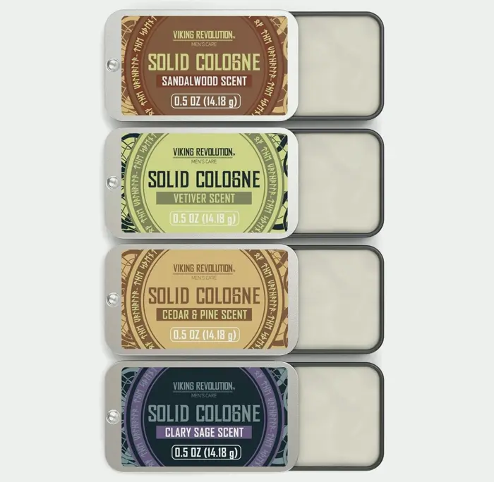 Viking Revolution 4-Pack Solid Perfume for Men