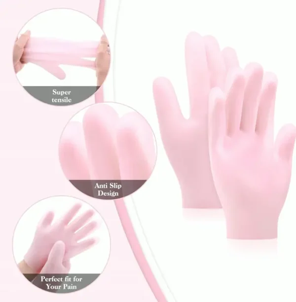 Spa Gel Hydrating Gloves Women's Hand Care, Anti-Slip Lotion Gloves