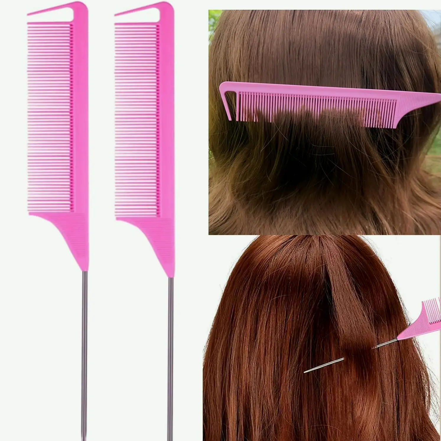 Hair Styling Kit with Various Brushes for Ladies