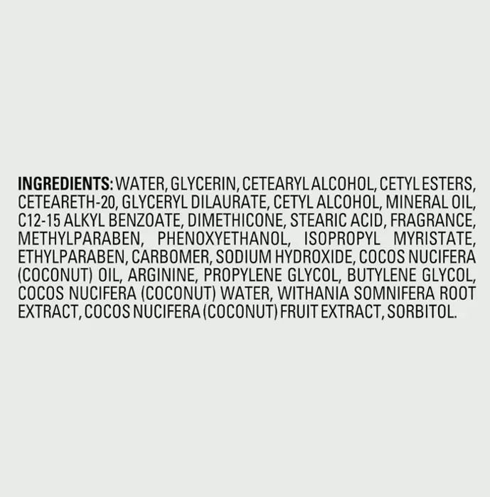Jergens Hydrating Coconut Body Moisturizer, 16.8 Oz (Pack of 3)