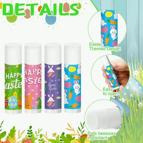 24 Pcs Holiday Lip Balm Bulk Rabbit Gift Bag Stuffers