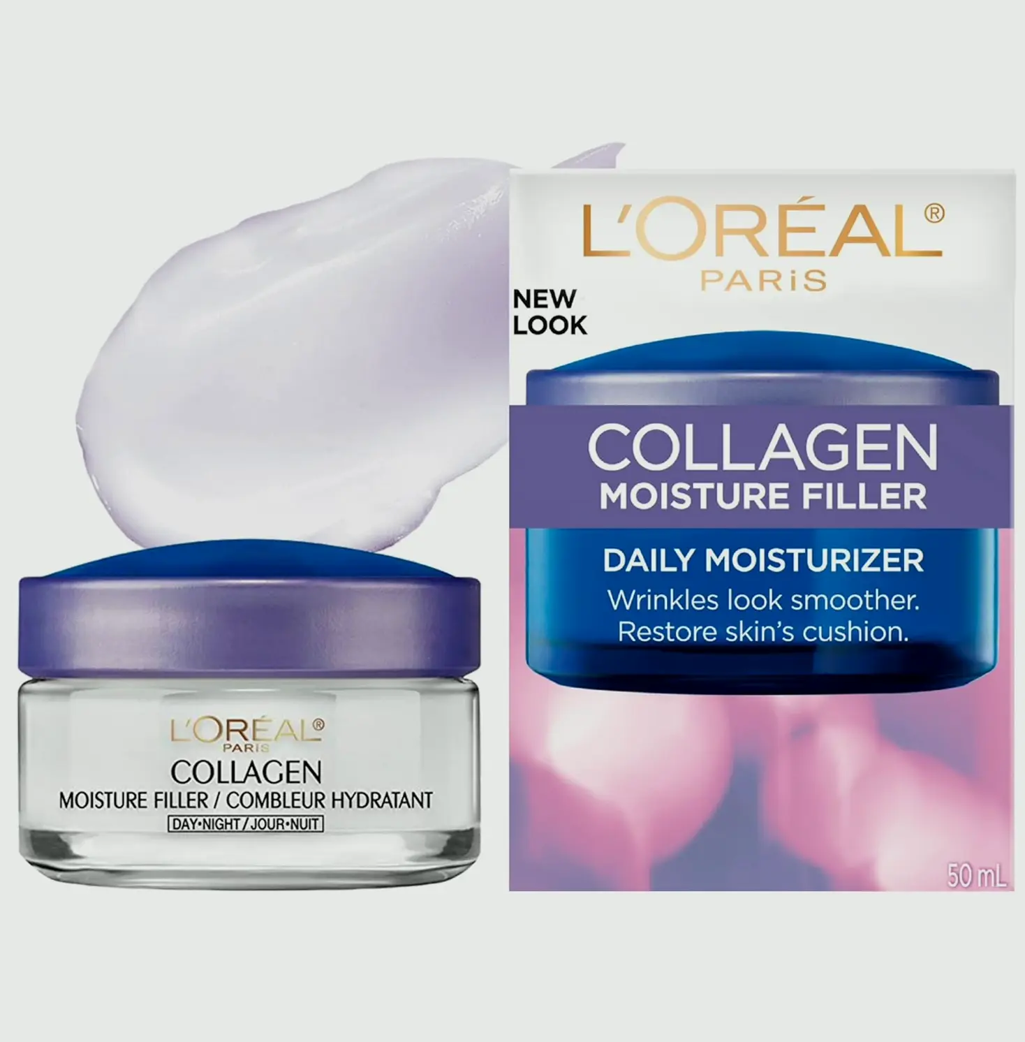 L’Oréal Paris Collagen Cream, Minimize Wrinkles, 1.7oz oz