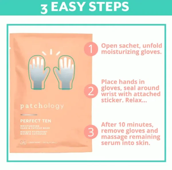 Ideal Ten Hand Mask with Coconut Oil & Vitamin E