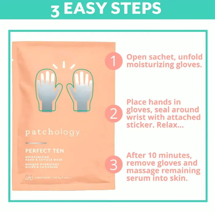 Ideal Ten Hand Mask with Coconut Oil & Vitamin E