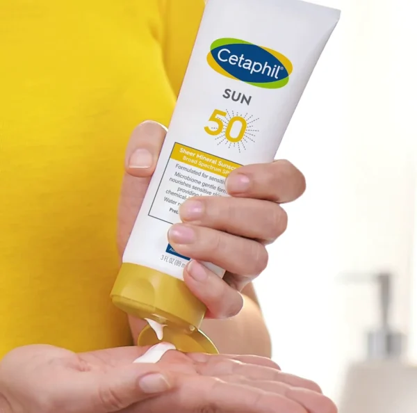 Sheer Natural Sunblock Cream - Face & Body - SPF Fifty