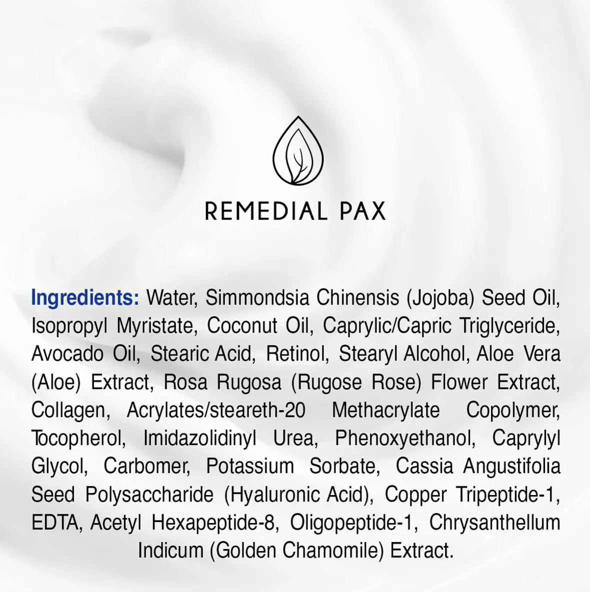 THERAPY PAX Protein Cream with Vitamin A and Hyaluronic Acid