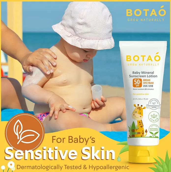 Baby Mineral Zinc Sunblock Cream SPF50