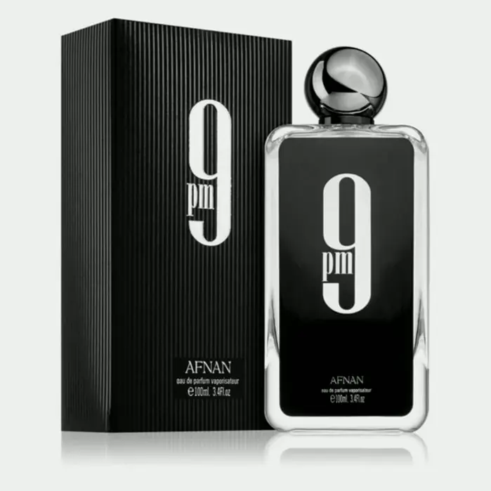 AFNAN 9 PM Men's Perfume Spray, 3.4 Ounce