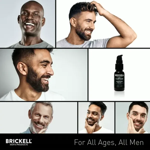 Men's Dark Circle Serum Men's - Natural Gel to Firm Lines, Reduce Under-Eye Bags, 0.65 oz