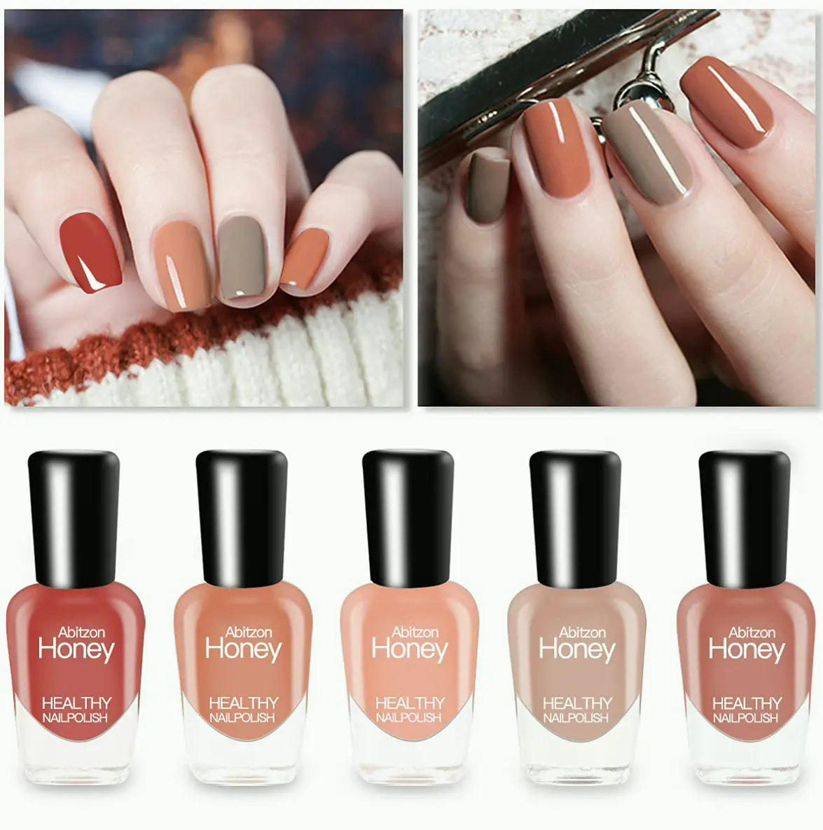 Latest Polish Set (Ten Bottles) - Eco and Fast-Drying Water-Based Polish