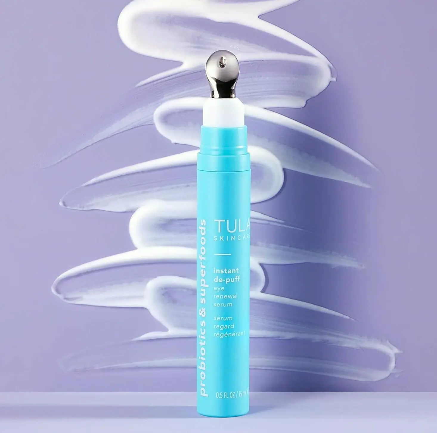 Fast De-Puffing Eye Serum by TULA Skin Care, 0.5 oz