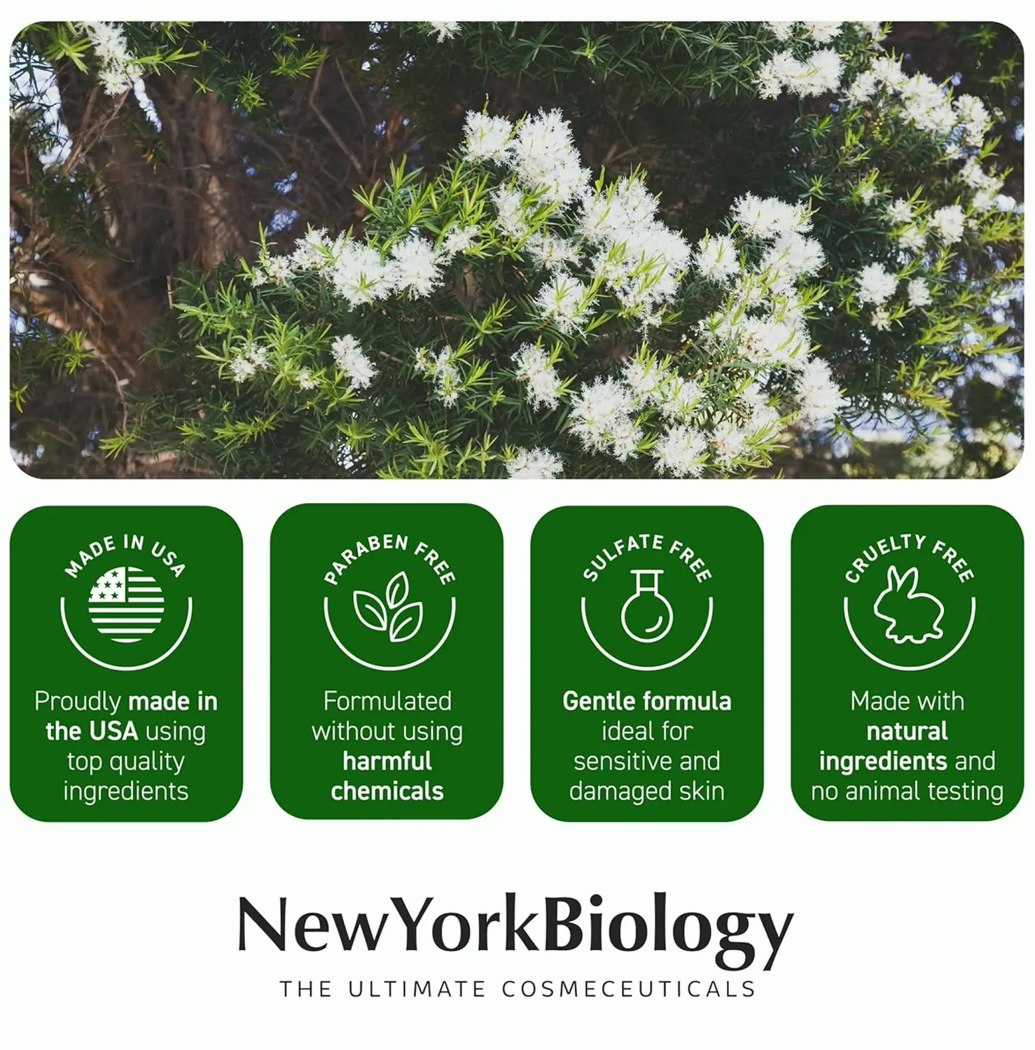 NY  Biology Foot Cream for Dry Feet & More - 8 oz