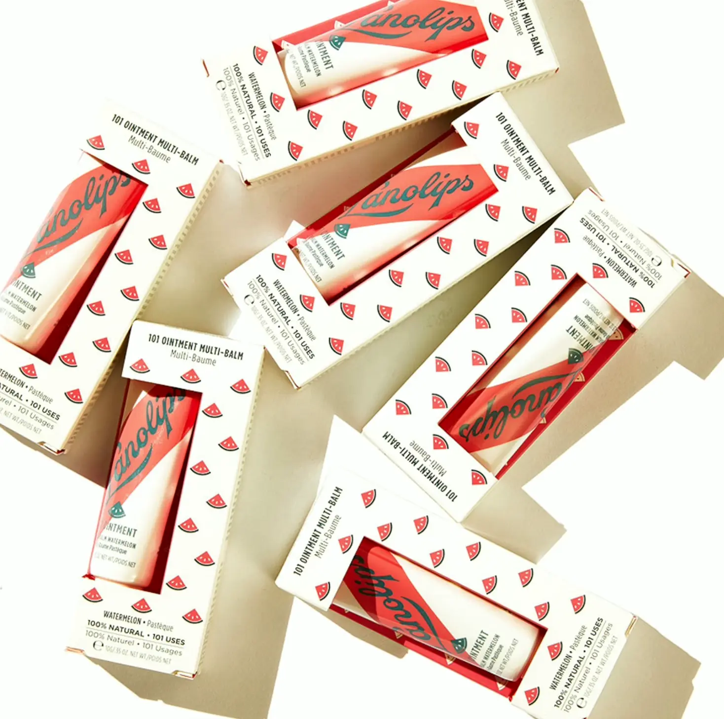 Lanolips 101 Balm, Watermelon - Lip Balm