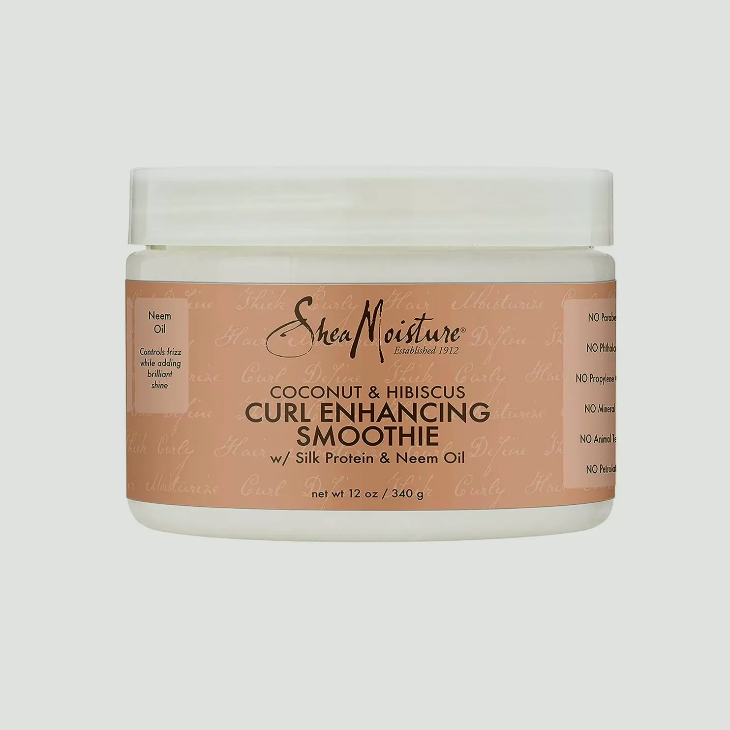 Curl Cream for Thick Hair, Coconut Smoothie