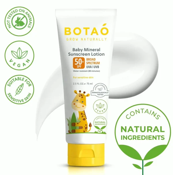 Baby Mineral Zinc Sunblock Cream SPF50