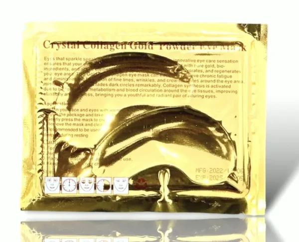 Advanced 24-karat Gold Under-Eye Masks with Aloe, 15 Pairs