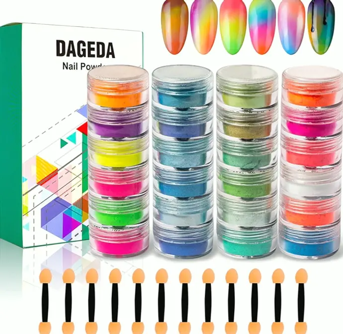 24-Color Pigment Glitter