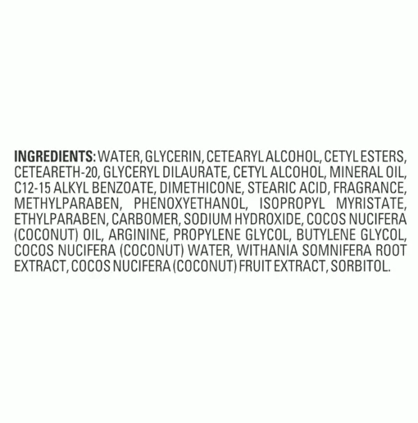 Jergens Hydrating Coconut Body Moisturizer, 16.8 Oz (Pack of 3)