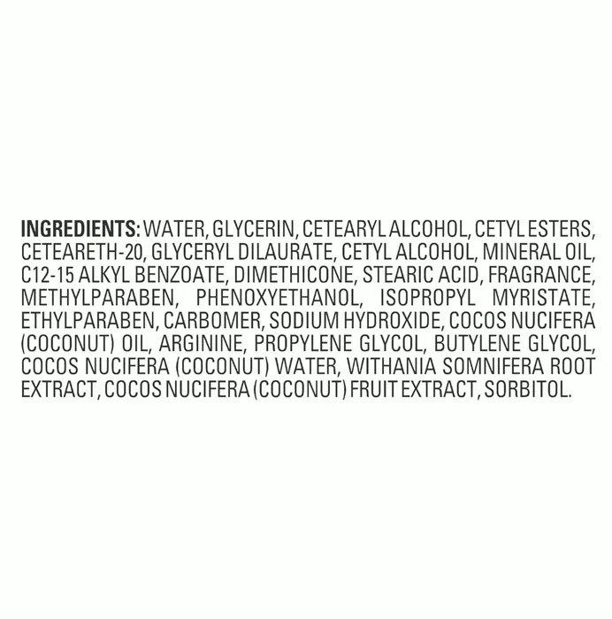 Jergens Hydrating Coconut Body Moisturizer, 16.8 Oz (Pack of 3)