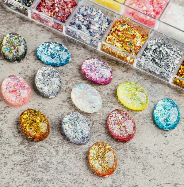 Irregular Nail Film Fragments Glitter