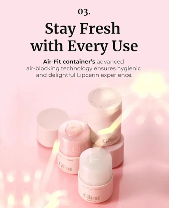 Glimmer Lipcerin – Pink Shine, Moisturizing Five-in-One Care