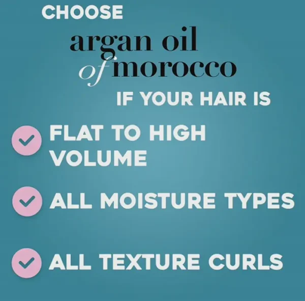 OGX's Moroccan Oil: Curling Perfection, Smoothing Hair Cream, 6 oz