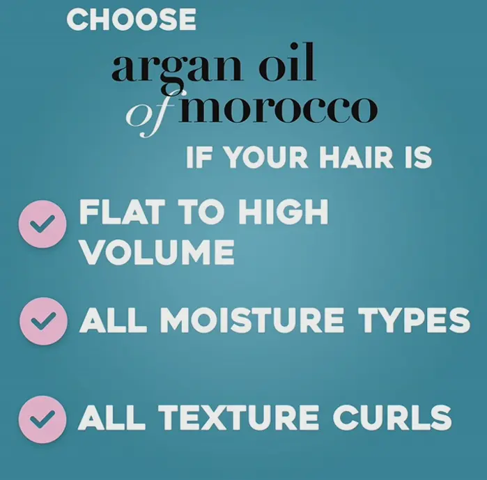 OGX's Moroccan Oil: Curling Perfection, Smoothing Hair Cream, 6 oz