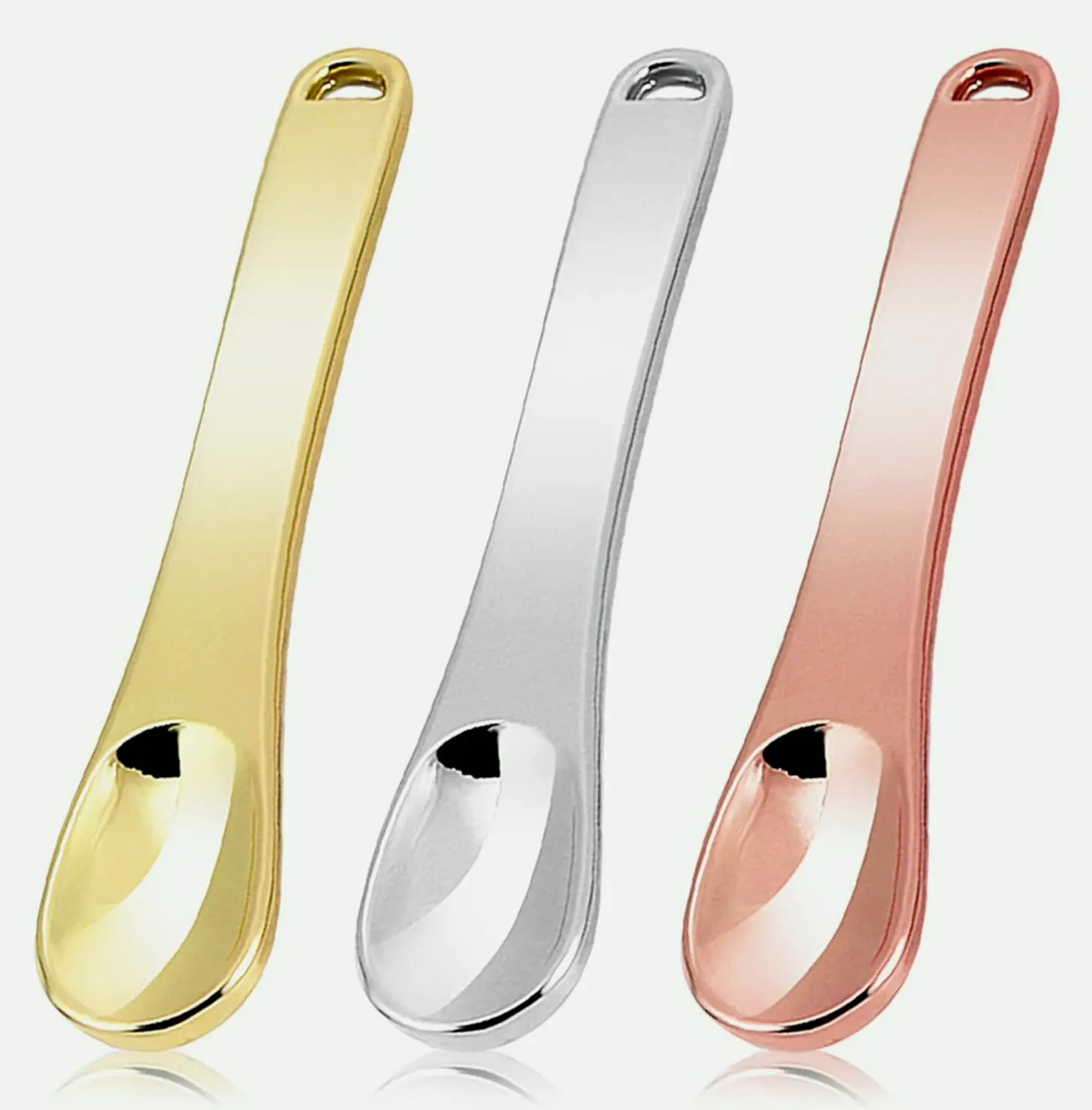 Small Metal Makeup Spatula for Beauty