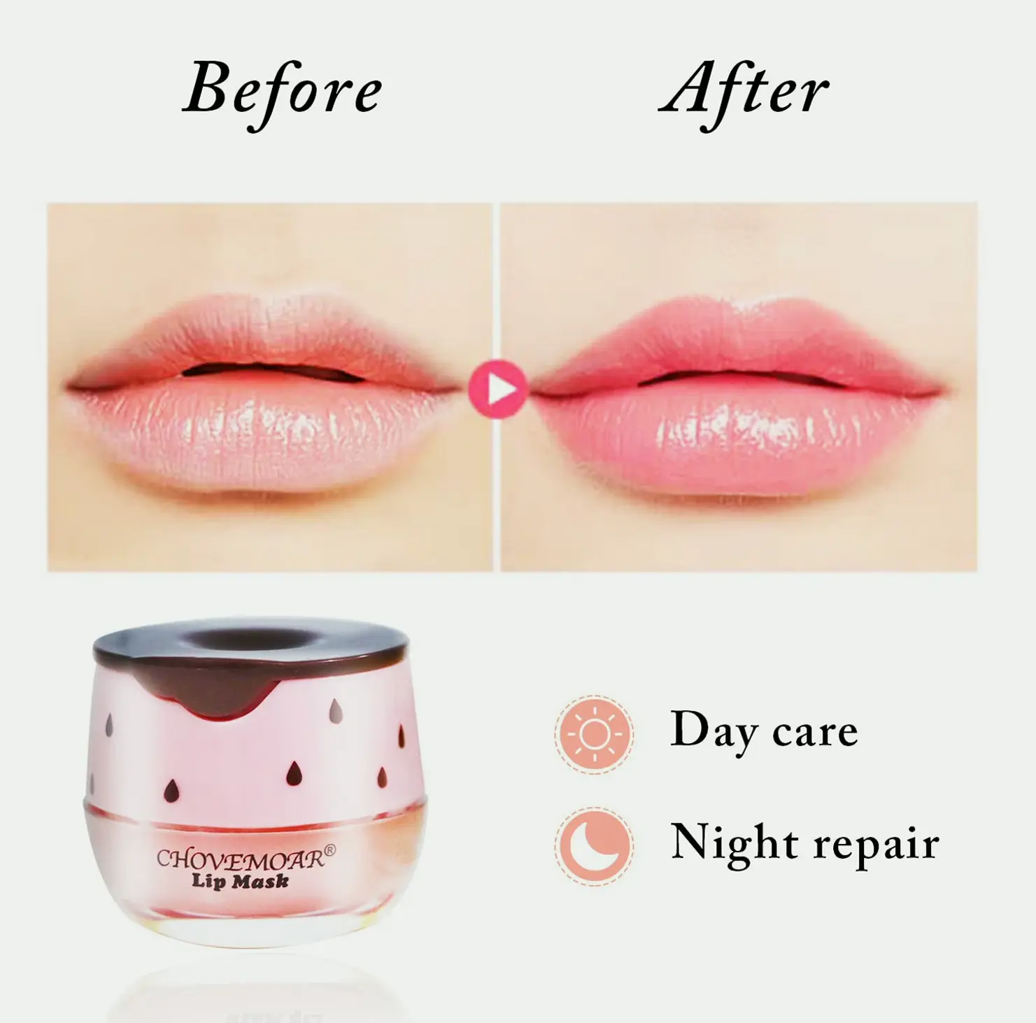 Two-Pack Bee Lip & Scrub Tool