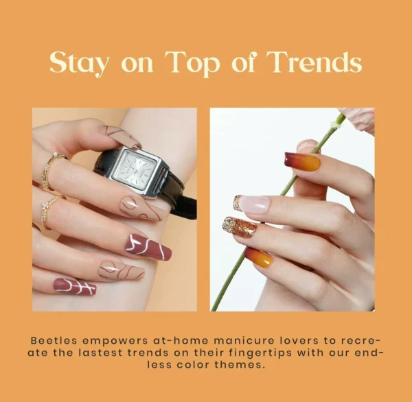 Gel Polish Kit, Chocolate Caramel Shades