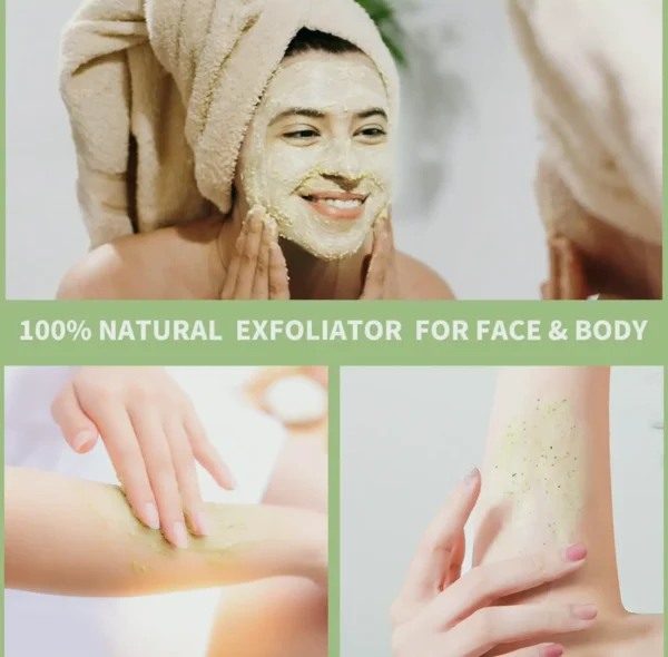 Face Exfoliator with Aloe Vera for Radiance