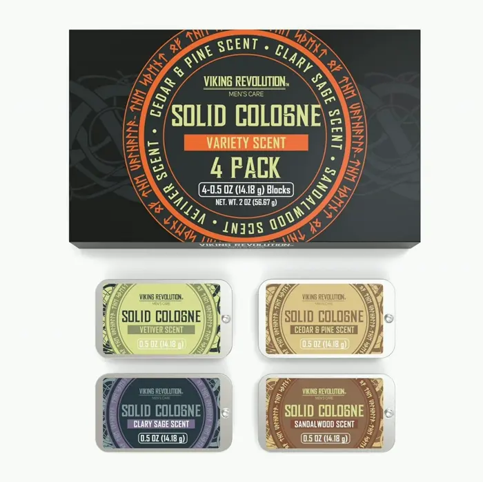 Viking Revolution 4-Pack Solid Perfume for Men