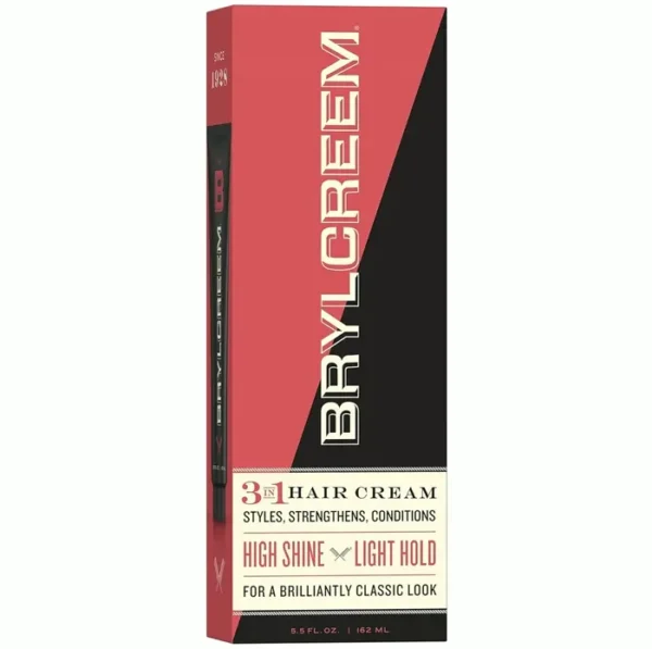 Brylcreem Triple Action Men's Hair Cream, Non-Alcoholic, 5.5 oz