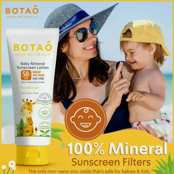 Baby Mineral Zinc Sunblock Cream SPF50