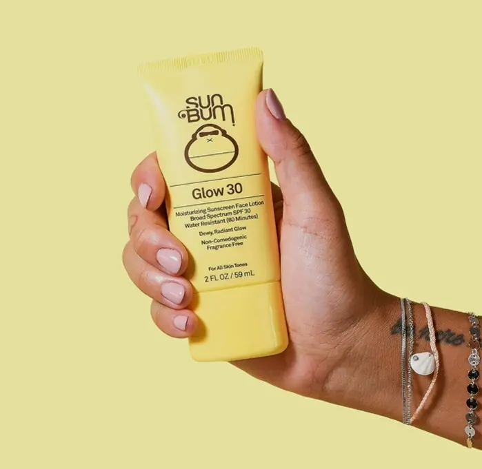 Solar Bum Shining SPF 30 Facial Lotion, 2 oz