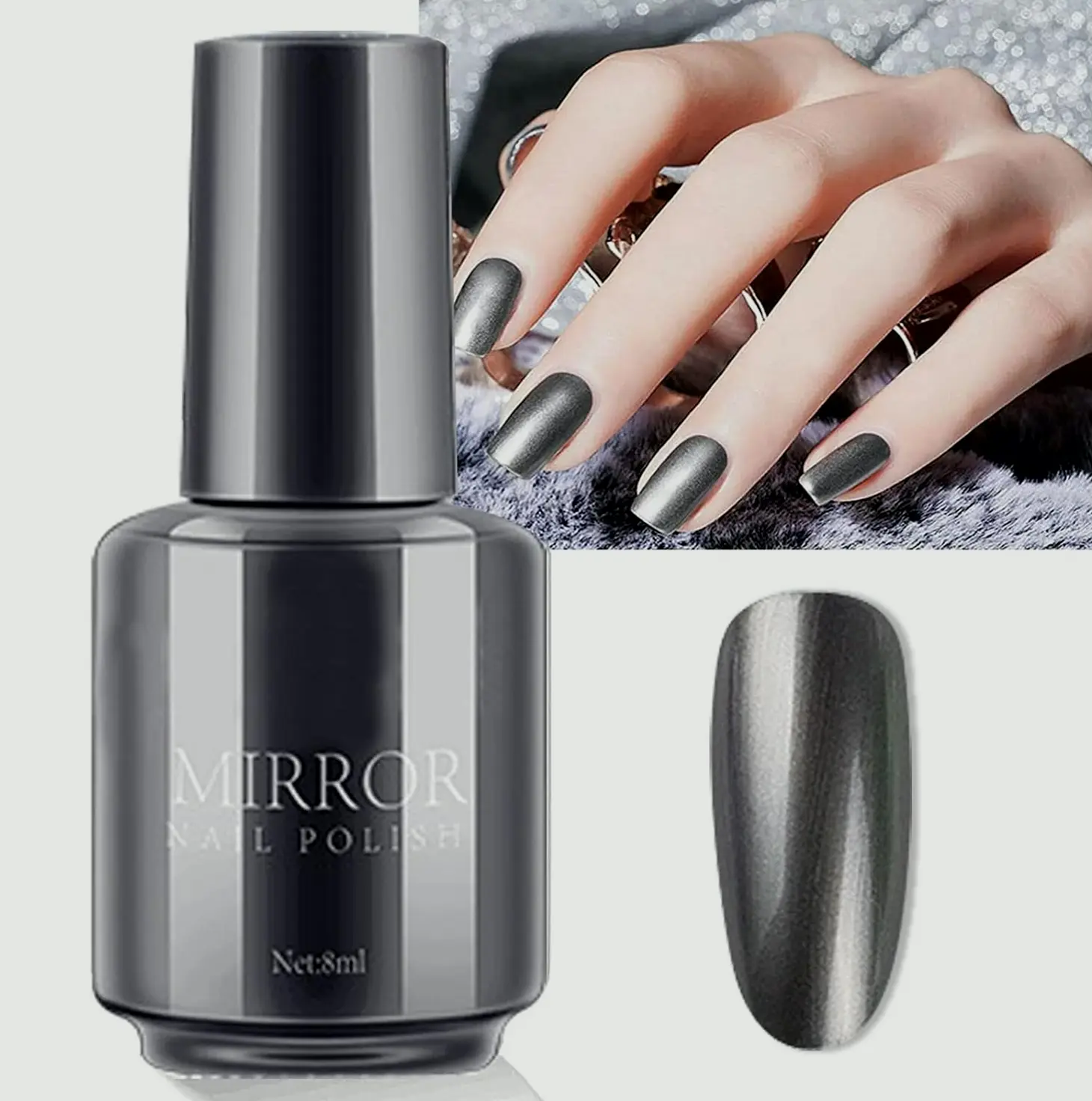 Shiny Nail Reflective Varnish