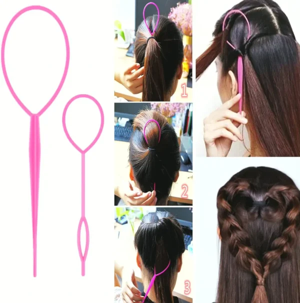 Hair Styling Kit with Various Brushes for Ladies