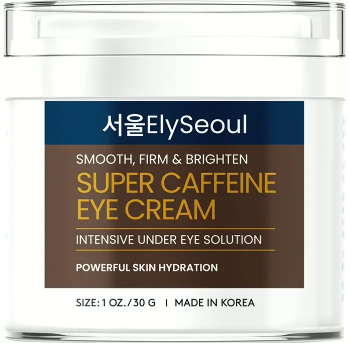 Premium Caffeine Eye Cream: Anti-Wrinkle Treatment, Revitalizes Under Eyes