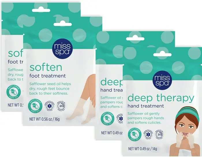 Hand Treatment Set with Masks & Socks Bundle
