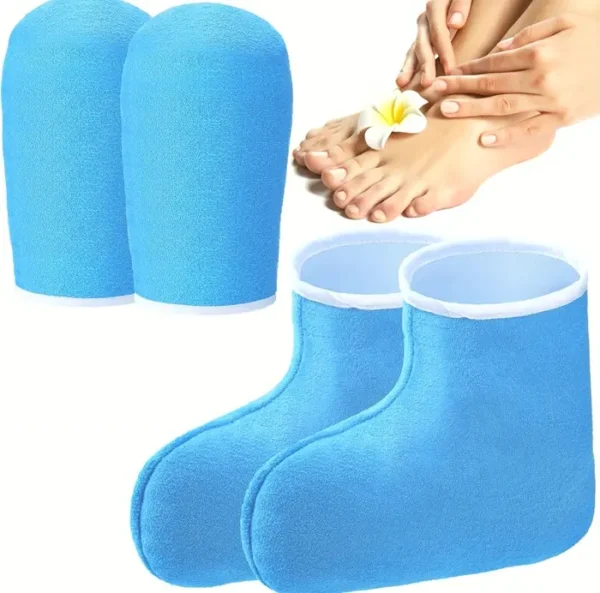 Paraffin Mitts & Booties Set for Moisturizing