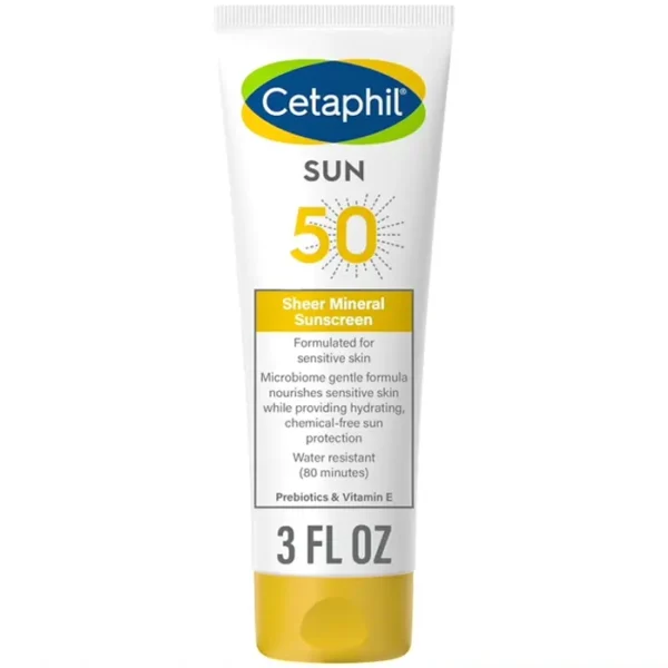 Sheer Natural Sunblock Cream - Face & Body - SPF Fifty
