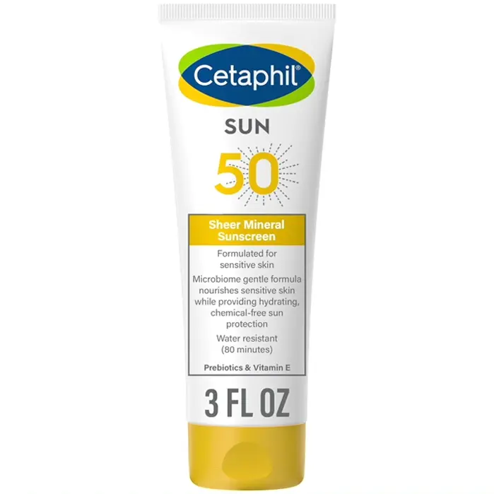Sheer Natural Sunblock Cream - Face & Body - SPF Fifty