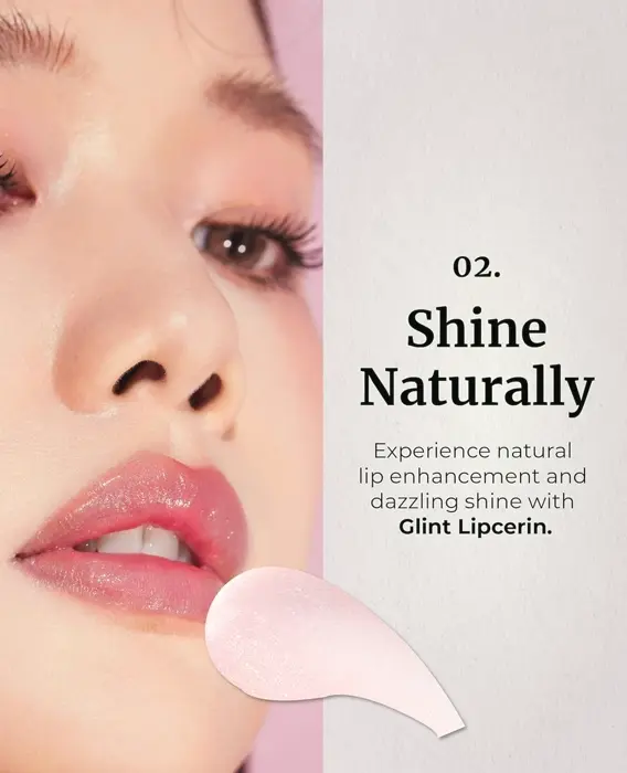 Glimmer Lipcerin – Pink Shine, Moisturizing Five-in-One Care