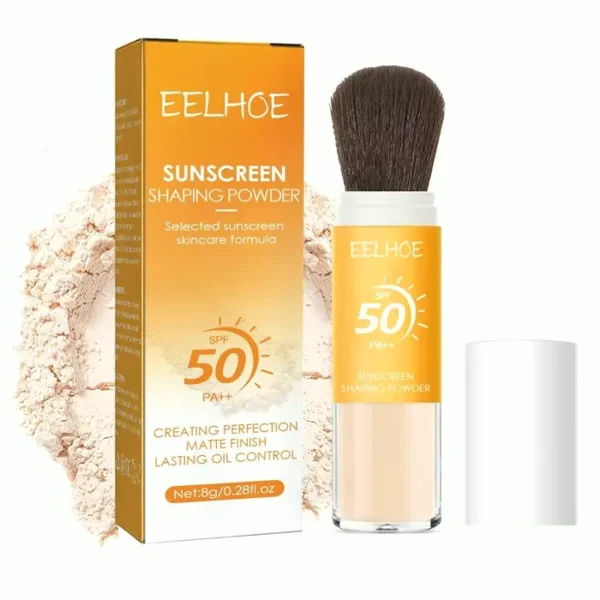 Sunscreen Fixing Makeup Powder SPF 50 Facial Moisturizer