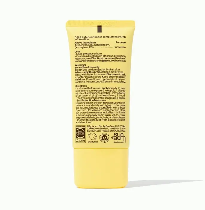Solar Bum Shining SPF 30 Facial Lotion, 2 oz