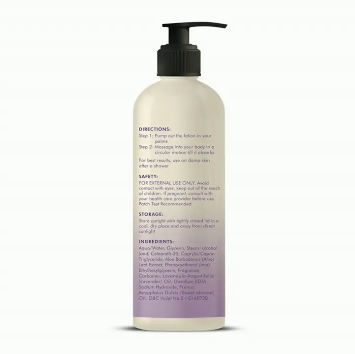 Almond Body Lotion with Leaf Extracts | Lightweight | fl oz