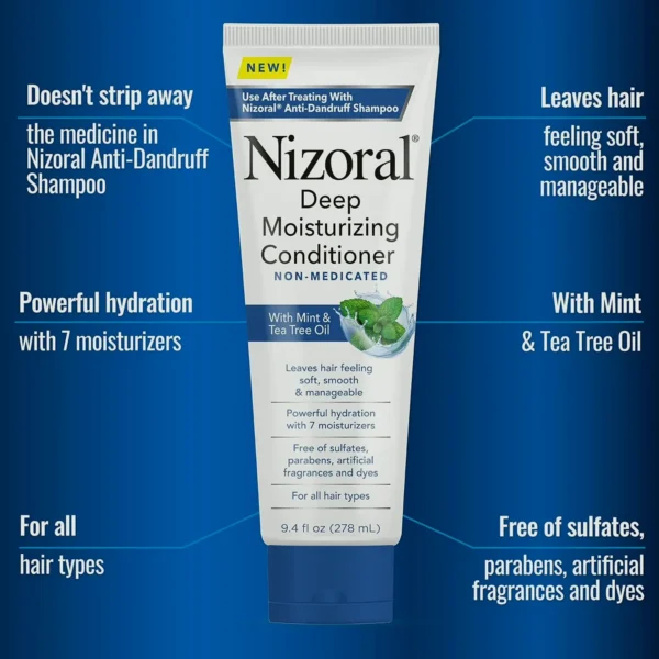 Rich Hydrating Hair Treatment w/ Peppermint & Tea Tree Extracts