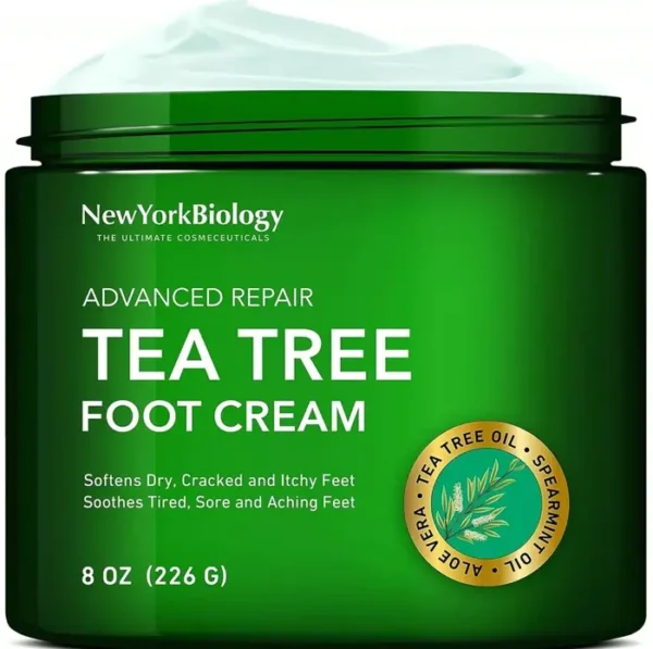 NY  Biology Foot Cream for Dry Feet & More - 8 oz