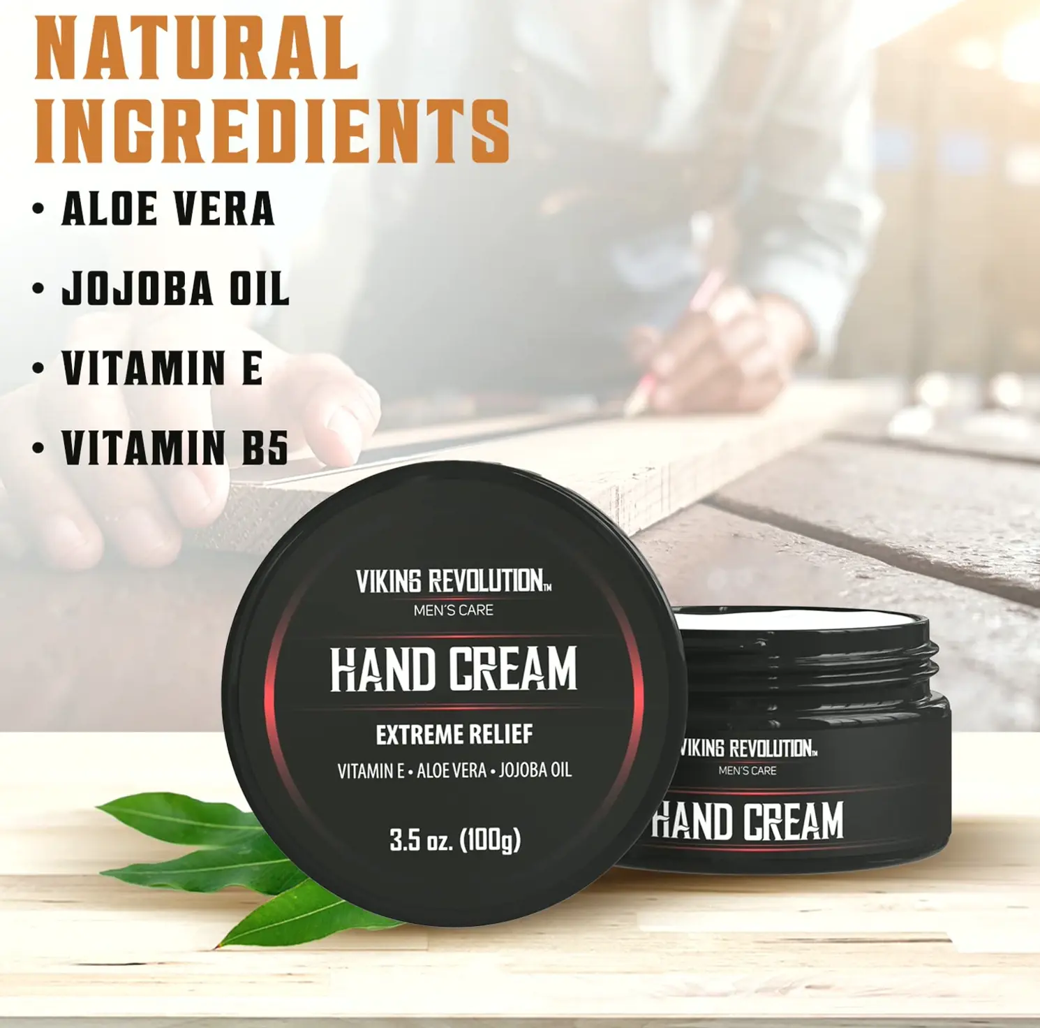 Norseman Revolution Gent's Aloe Vera Hand Treatment Cream (3.5oz)